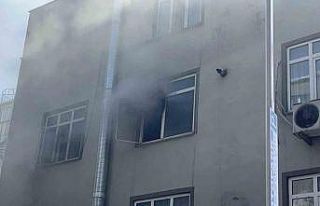 Sinop’ta mutfak yangını