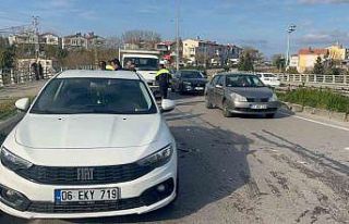 Sinop’ta zincirleme kaza: 1 yaralı