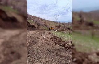 Şırnak’ta 18 köy yolunda çalışmalar sürüyor