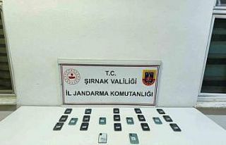 Şırnak’ta jandarma ekiplerinden 20 milyonluk kaçakçılık...