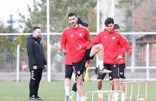 Sivasspor, Bolu maçına hazırlanıyor