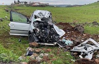 Siverek’te tır ile hafif ticaret aracı çarpıştı:...