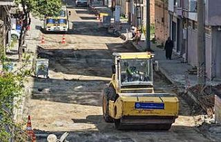 Söke’de yol yenileme çalışması başladı