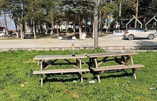 Tarihi alan çöplüğe döndü