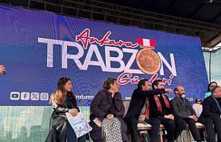 ‘Taşacak Bu Deniz’ oyuncuları Trabzon Günleri’nde...