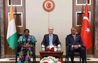 TBMM Başkanı Kurtulmuş, Fildişi Sahili Senatosu...