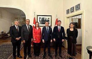 TBMM Dışişleri Komisyonu Başkanı Oktay ve komisyon...