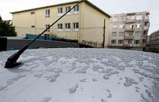 Tekirdağ’da dolu etkili oldu