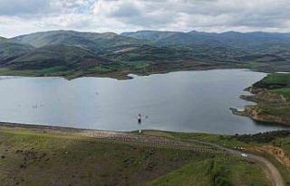 Tekirdağ’da kuruyan baraj yağışlarla canlandı