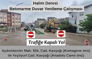 Tevfik Fikret Caddesi’nde kademeli trafik düzenlemesi