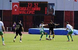 TFF 2. Lig: Kastamonuspor: 0 - Muğlaspor: 3
