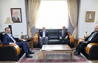 Ticaret Borsası Başkanı Dumandağ, Başkan Şerifoğulları’yla...