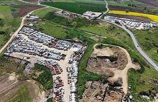 TMSF’nin el koyduğu yüzlerce araç böyle görüntülendi