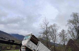 Tokat’ta tır devrildi: 3 kişi yaralandı, 6 hayvan...