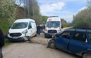 Tokat’ta trafik kazası: 4 yaralı