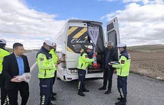 Tomarza’da servis şoförlerine güvenlik ve trafik...