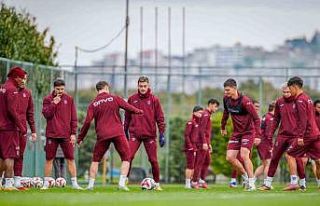 Trabzonspor, Göztepe maçı hazırlıklarını sürdürdü
