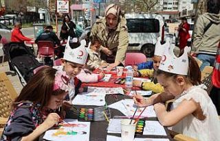Tunceli Türk Kızılay’ından çocuklara şenlik,...