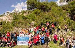TURBELDAK’tan Ulubey Kanyonu’nda nefes kesen doğa...