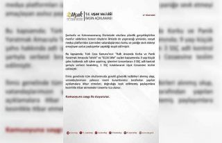 Uşak’ta asılsız paylaşımlara yönelik 1 şüpheli...