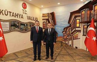 Vali Faik Oktay Sözer ikili temaslarda bulundu