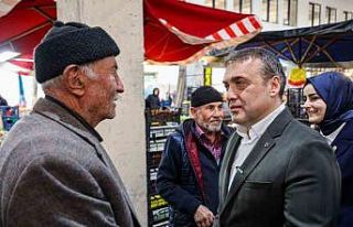 Vali Sözer esnaf ve vatandaşla buluştu