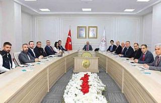 Vali Varol, haftalık koordinasyon toplantısı gerçekleştirdi
