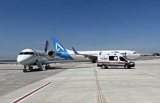 Vanlı iki çocuk için ambulans uçak havalandı