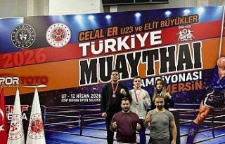 Vanlı sporcular Türkiye şampiyonasından madalyalarla...