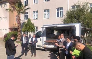 Yatağan’da şehit öğretmen ve öğrenciler için...