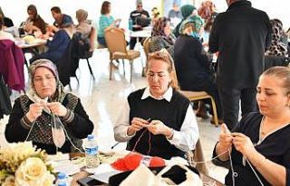 Yeşilyurt Belediyesi örgü yarışması büyük...