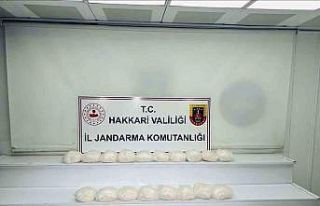 Yüksekova’da 22 kilo metamfetamin ele geçirildi