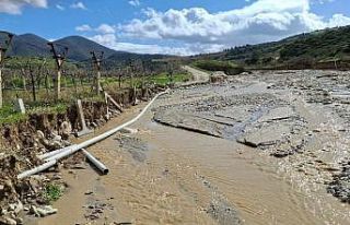 Ziyanlar Mahallesi’nde taşkın alarmı