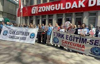 Zonguldak’ta eğitimciler Şanlıurfa’daki okul...