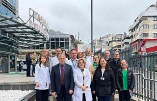 Zonguldak’ta tabiplerden sağlıkta şiddete tepki