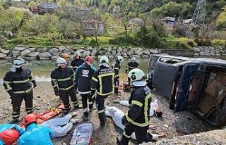 Zonguldak’taki sel ve taşkın tatbikatı gerçeğini...