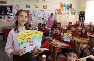 11 yaşında hikaye kitabı yazdı