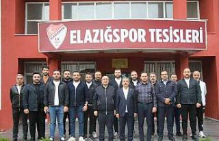 AK Parti heyeti, Elazığspor’la bir araya geldi