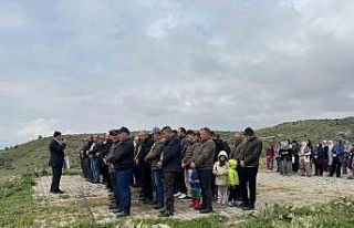 Ankara’da yağmur ve şükür duası yapıldı