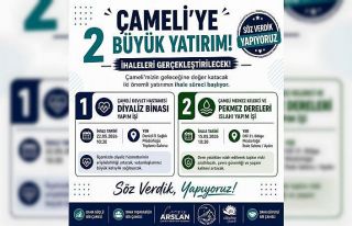 Çameli’de sağlık ve çevreye iki dev yatırım...
