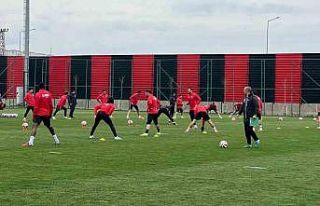 Çorum FK, Erzurumspor FK maçı hazırlıklarını...