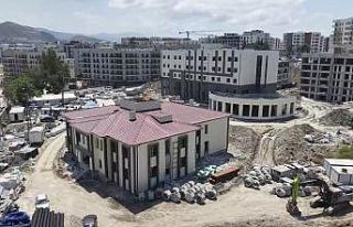 Defne ilçe jandarma komutanlığı hizmet binasında...