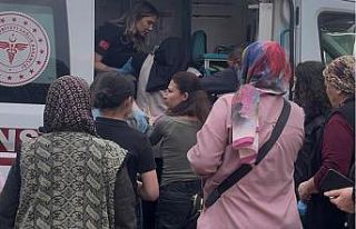 Dumanları gören yaşlı kadın fenalaştı