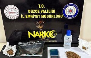 Düzce’de uyuşturucu operasyonunda 3 tutuklama