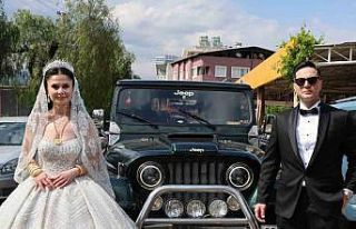 Gamze ile Berkay’ın düğünü Aydın dağlarındaki...