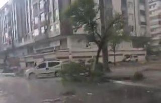 Gaziantep’te "süper hücre" fırtınası...