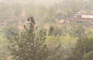 Kahramanmaraş’ta gök gürültü sağanak yagış...
