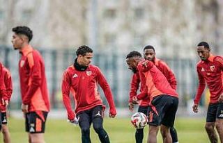 Kayserispor, Eyüpspor maçı hazırlıklarını tamamladı