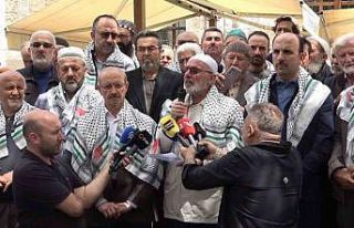 Konya’da Sumud Filosu’na destek açıklaması