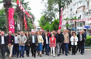 Manisa’da 1 Mayıs kutlaması